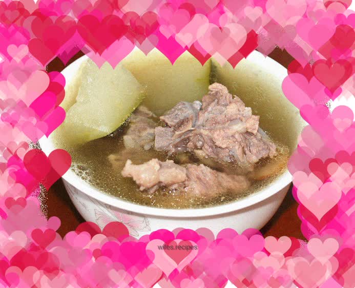 Winter Melon Pork Ribs Soup