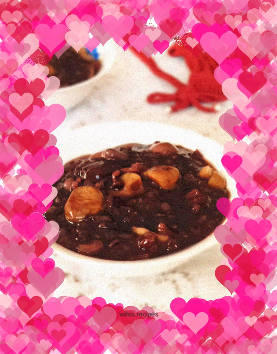 Chestnut cereal porridge