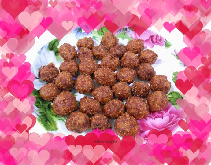 How to make whole grains - millet balls