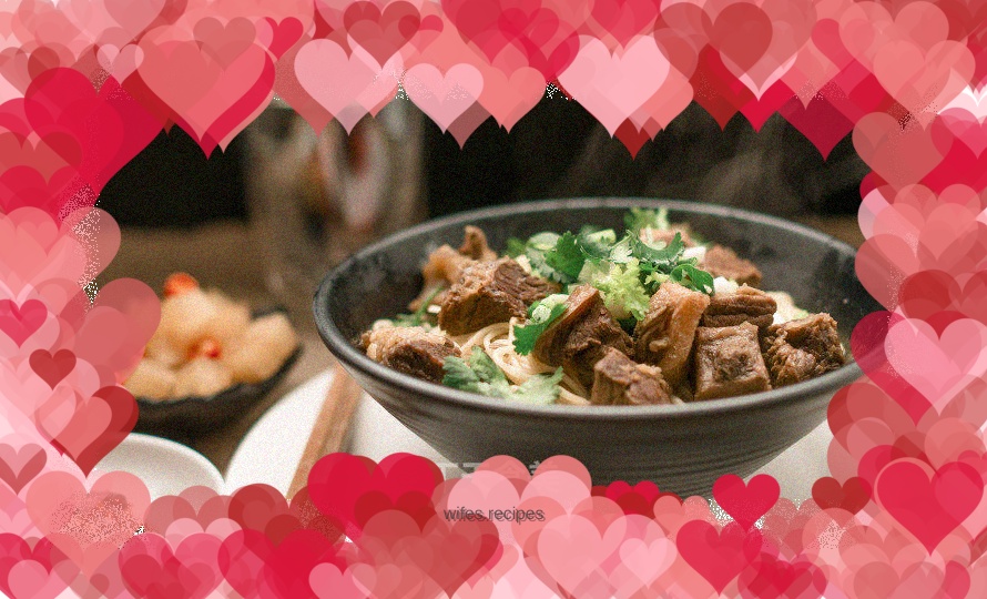 Braised beef noodles