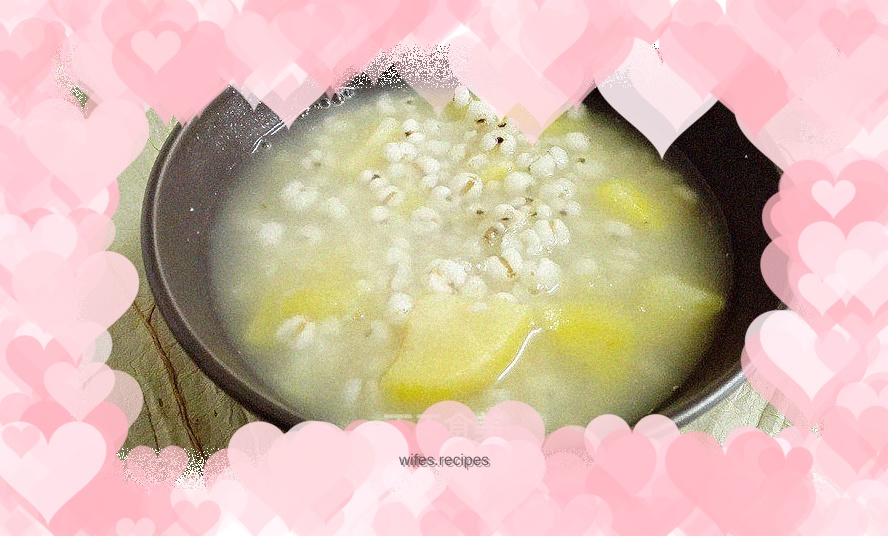 Sweet Potato and Barley Porridge