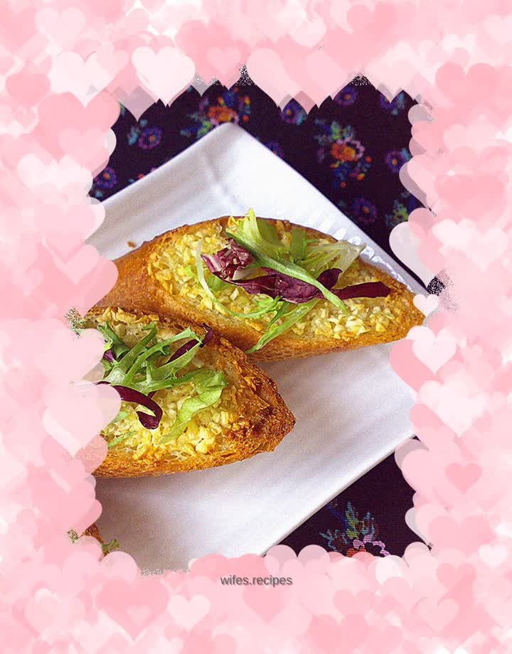 Garlic grilled baguette