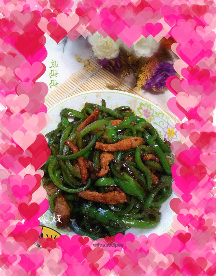 【Shandong】Shredded pork with green pepper