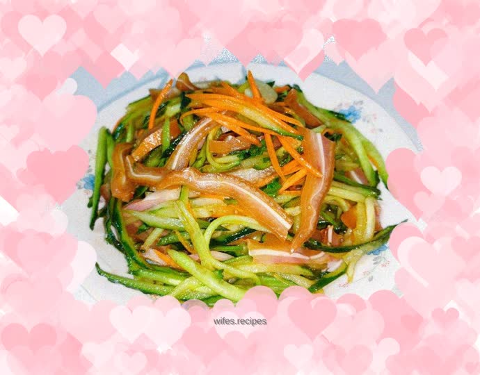 Cold Cucumber and Pig Ears