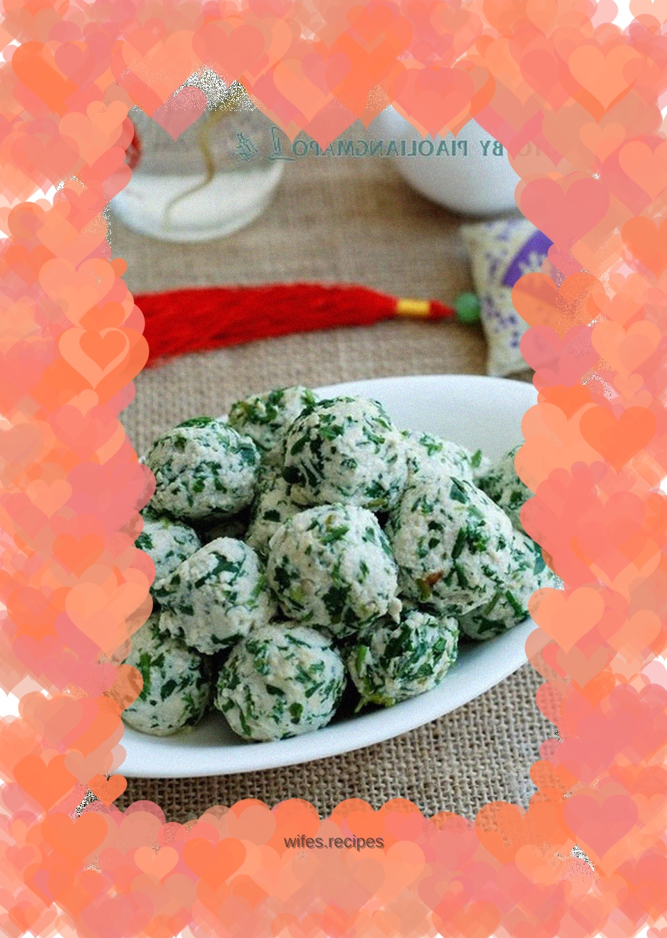 Enjoy the delicious taste of spring in winter----Shepherd's Purse Tofu Meatballs