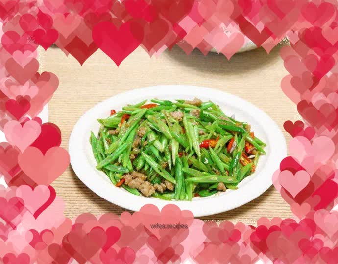 Home-style stir-fried green beans