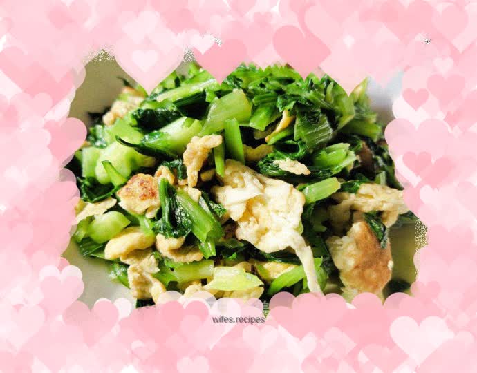 Delicious and not fat fried vegetables