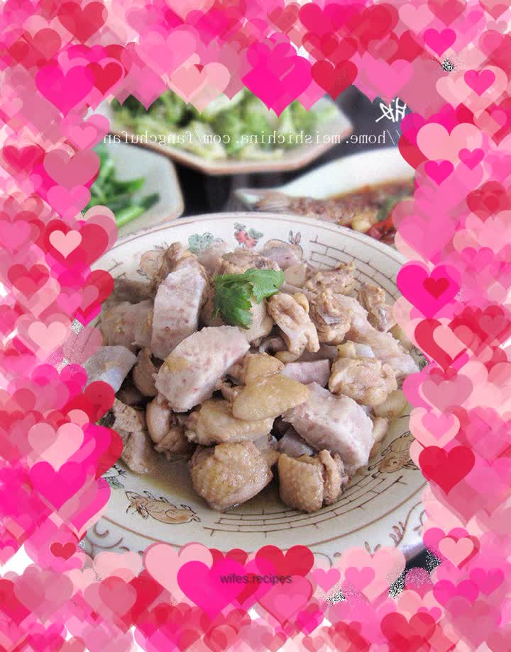 Roasted Chicken with Taro