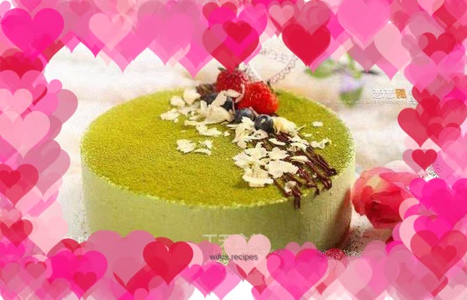 Matcha mousse