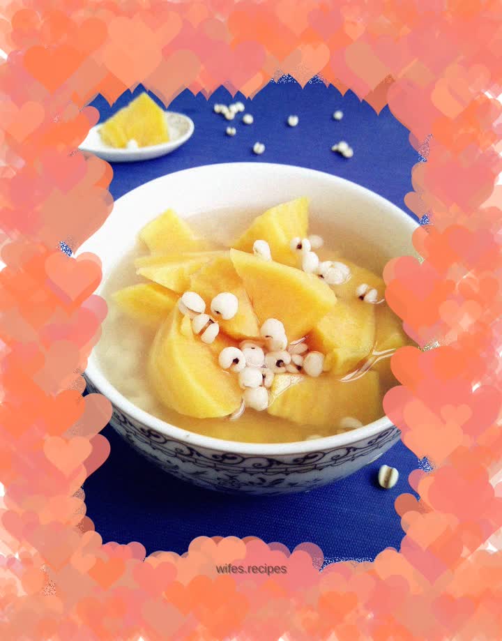 Potato and barley porridge