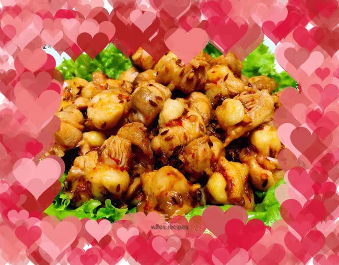 Garlic and Cumin Chicken Crispy Bones