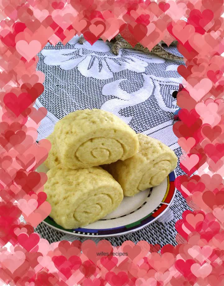 Bean dregs steamed bun roll