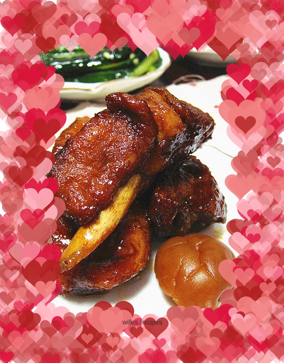 Sweet and Sour Pork Ribs with Plum Sauce