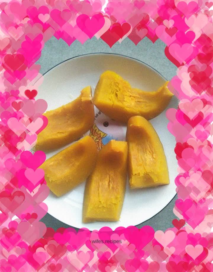 Steamed pumpkin