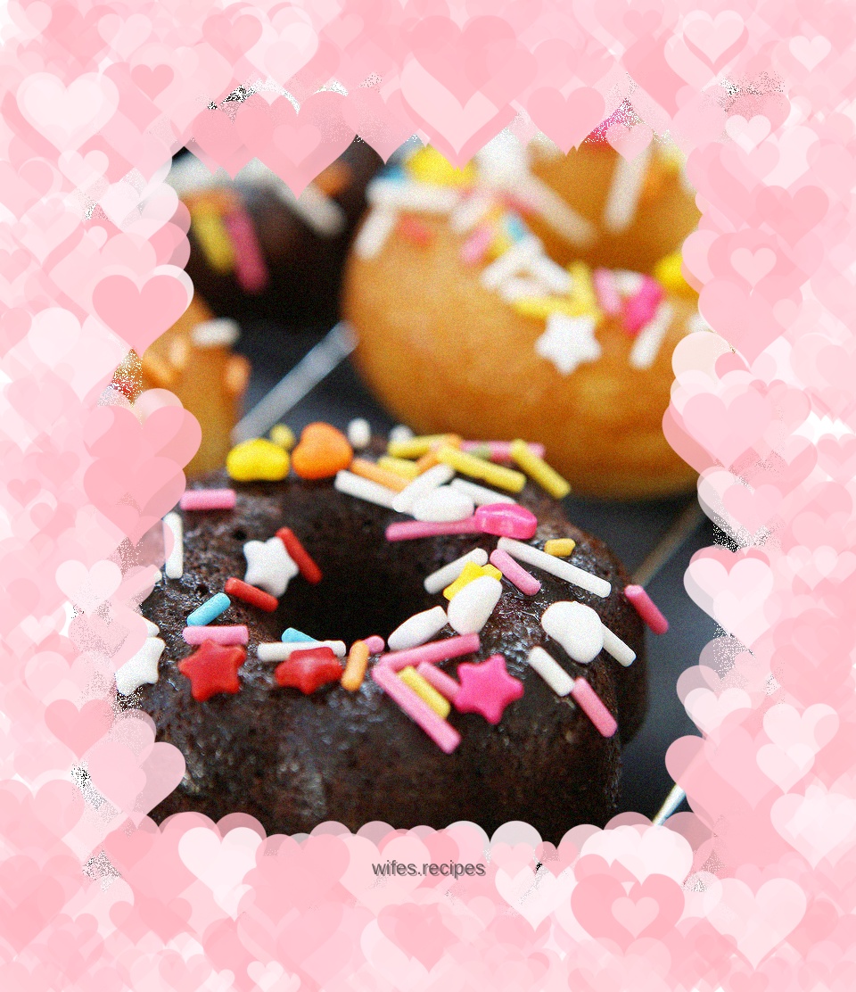 Cocoa Peanut Soft Center Donuts