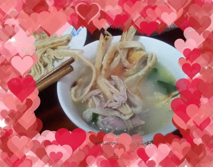 Hot and Sour Lamb Tripe Soup Pancakes