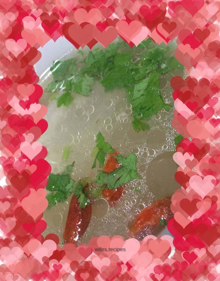 Delicious mutton soup