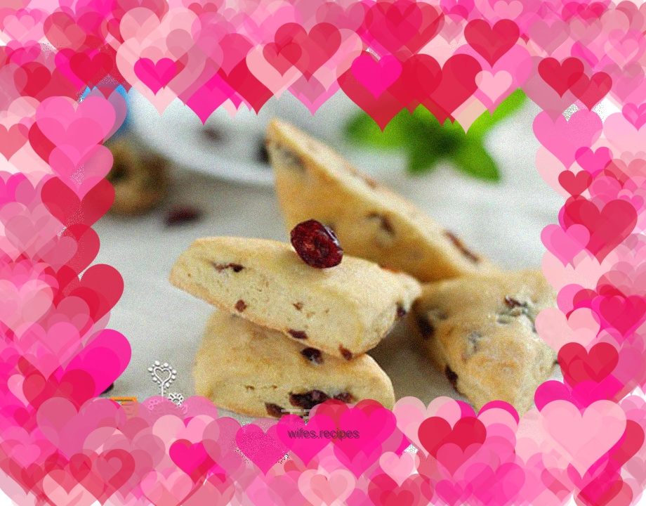 Nutty Cranberry Scones