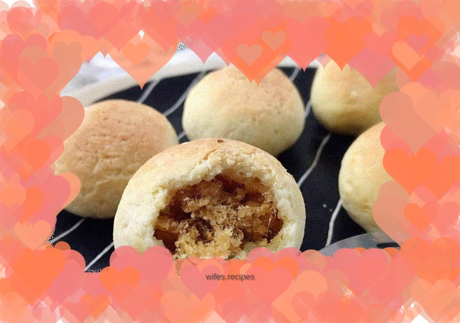 Pork floss and mochi buns