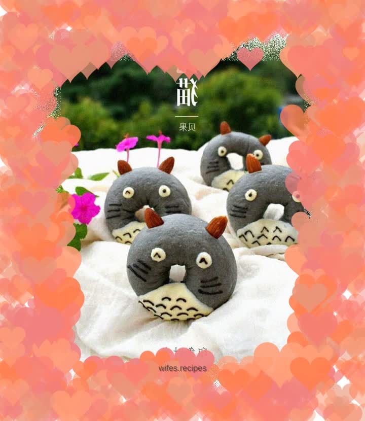 FLUFF Marshmallow: My Neighbor Totoro Bagel