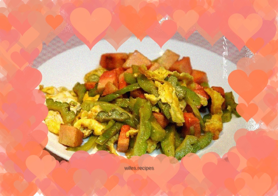 Fried Bitter Melon and Guava