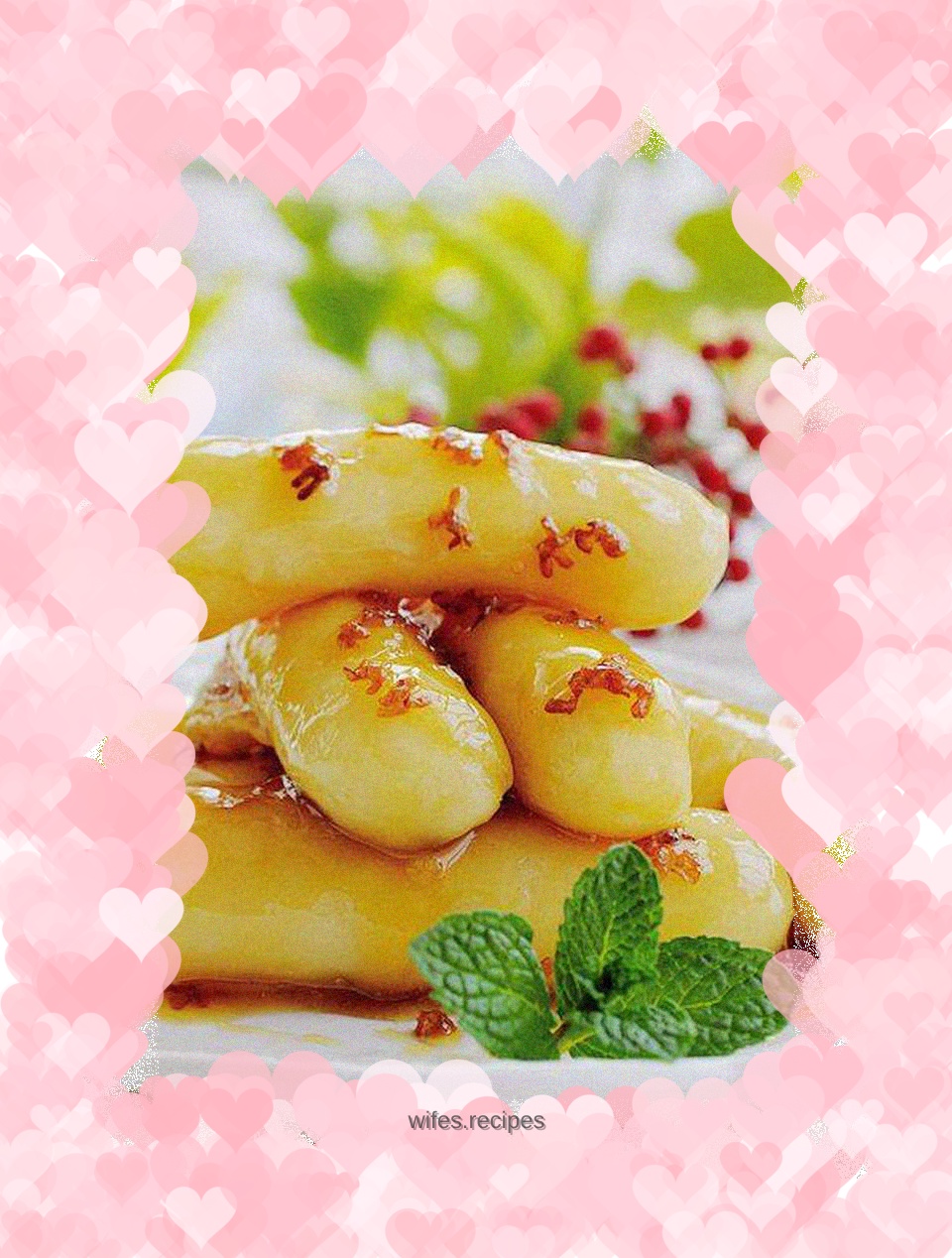 The addictive 【Sugar-osmanthus fried rice cake】