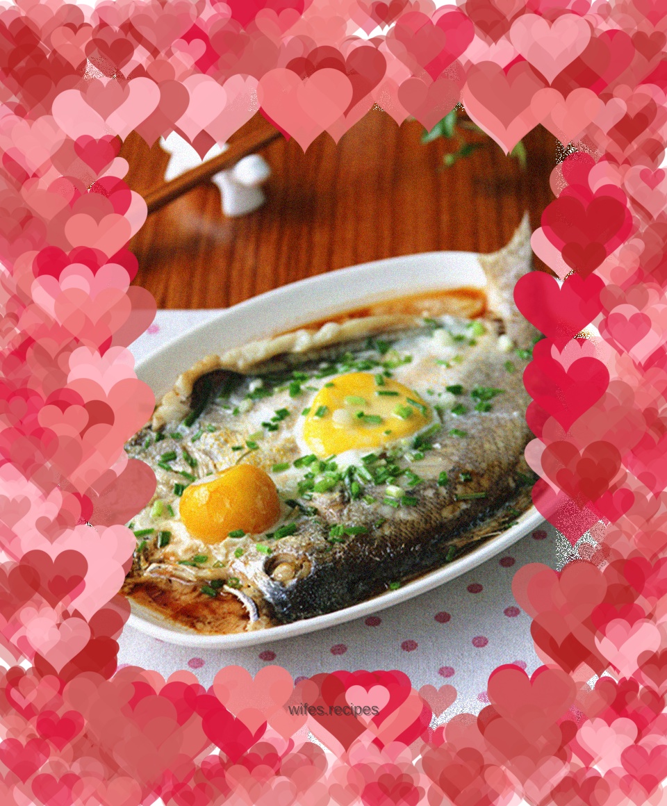 Steamed Yellow Croaker with Salted Egg