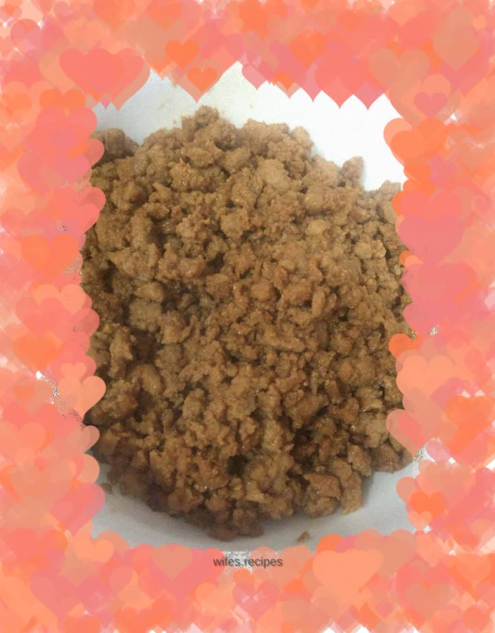 How to make fried noodles with minced meat