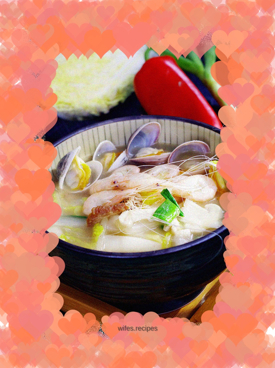 Three Fresh Soup Cake