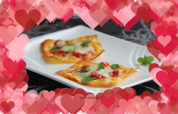 The fancy way to make pizza - mini pizza