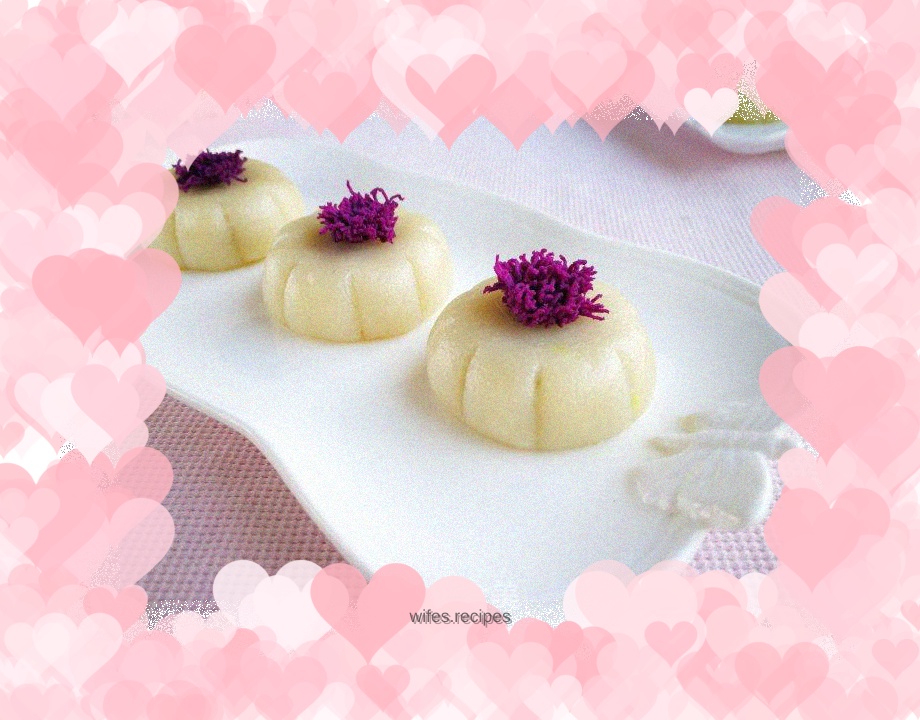 Cranberry and purple sweet potato snacks