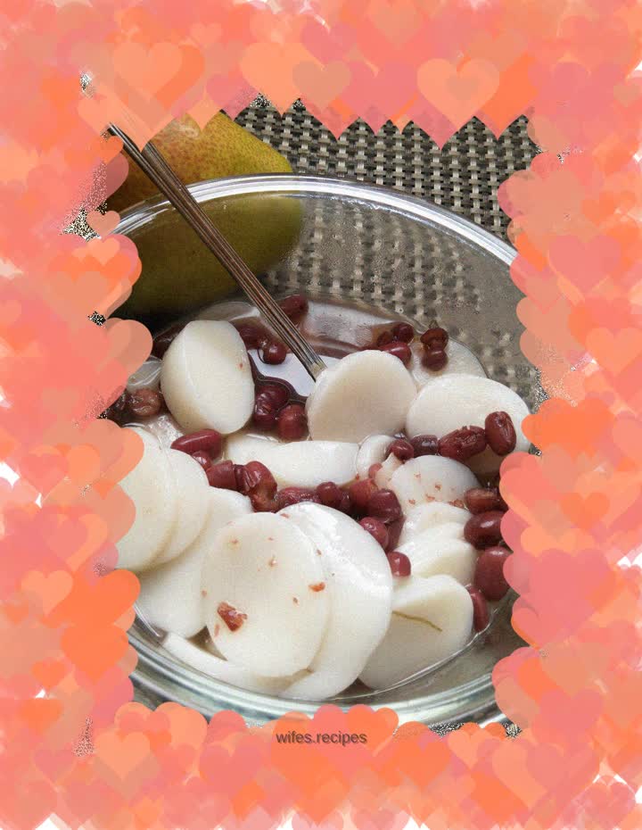 Adzuki bean rice cake