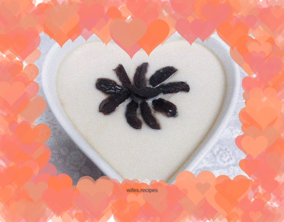 Red date and wolfberry double skin milk