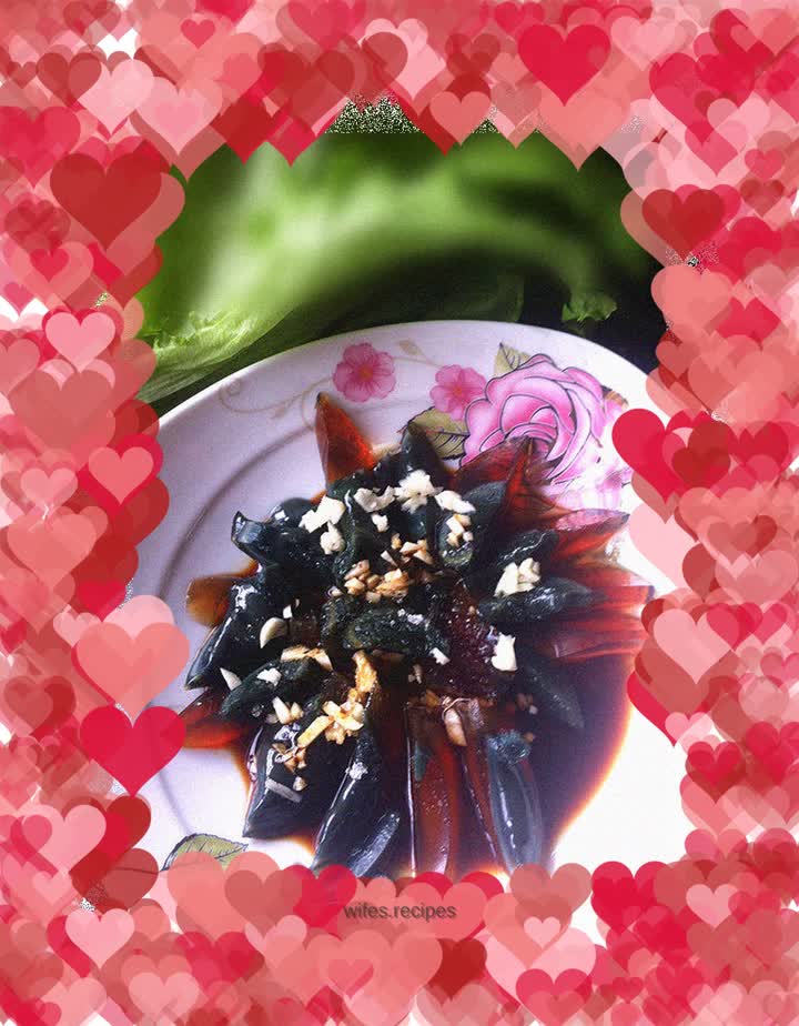 Minced Garlic Preserved Eggs