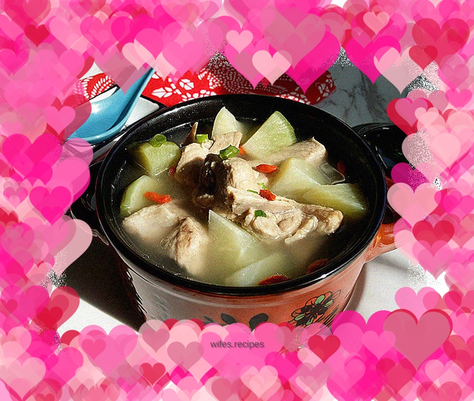 【Jiangsu】Green radish and pork ribs soup