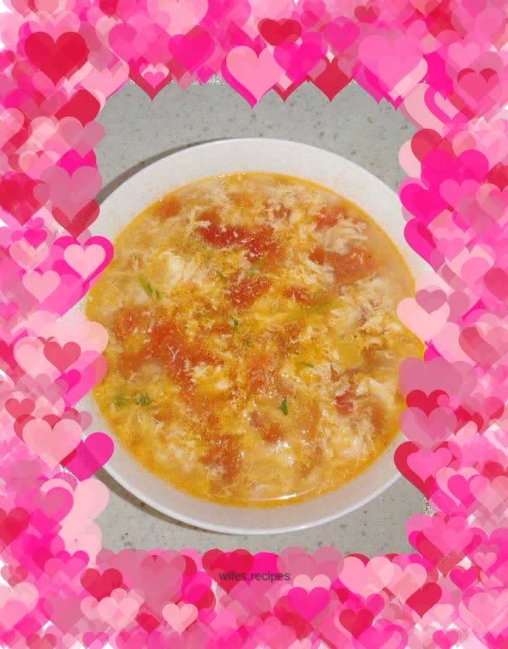 Tomato and egg soup