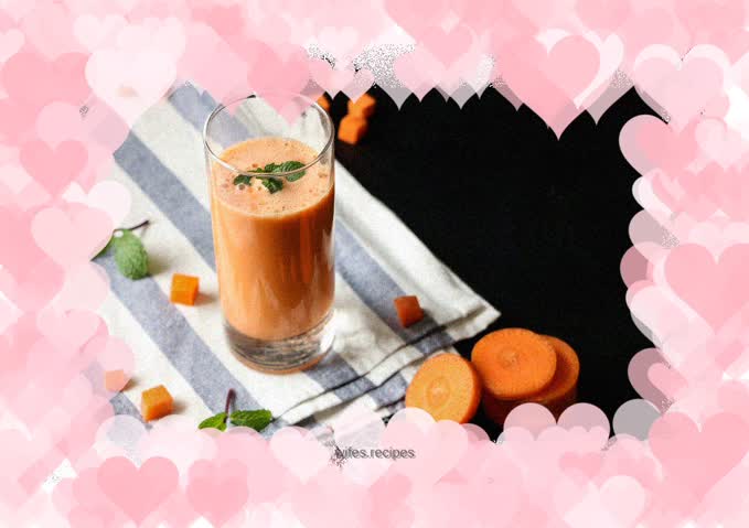 Apple radish milk juice