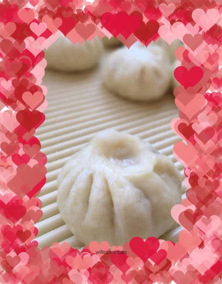 Kidney Bean Pork Buns