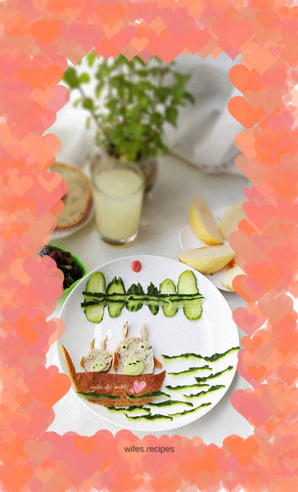 Baby Breakfast: My Neighbor Totoro Travel Platter