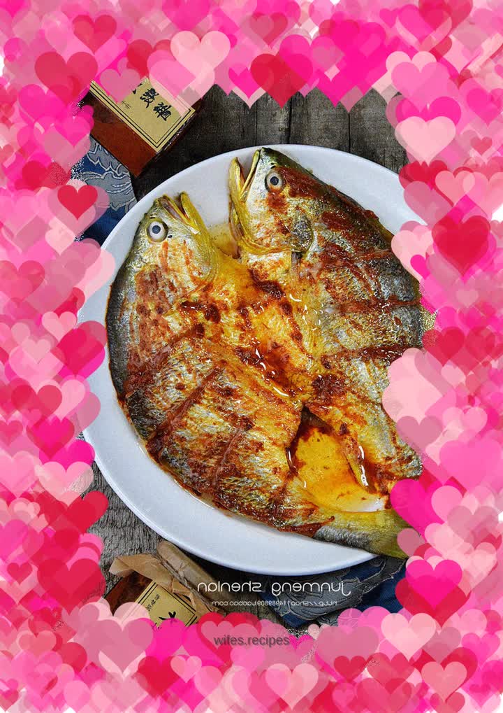 Add freshness to freshness—steamed large yellow croaker with prawn paste