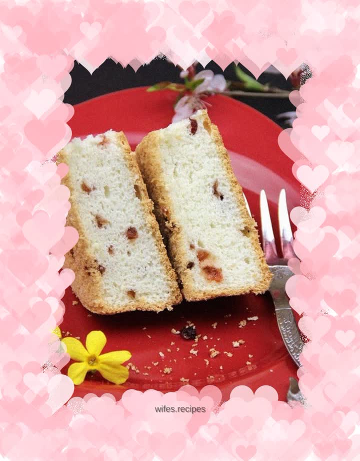 Cranberry Angel Food Cake