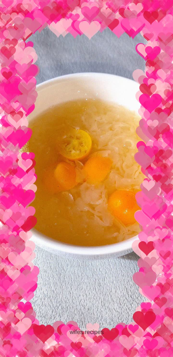 Kumquat and Tremella Soup