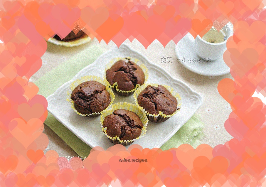 Cocoa Banana Muffins