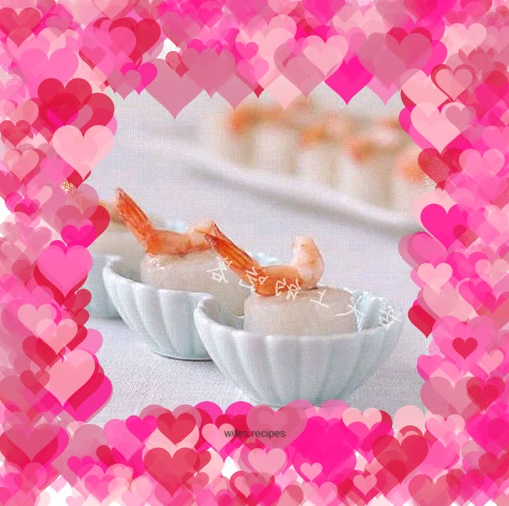 Stuffed Shrimp and Radish