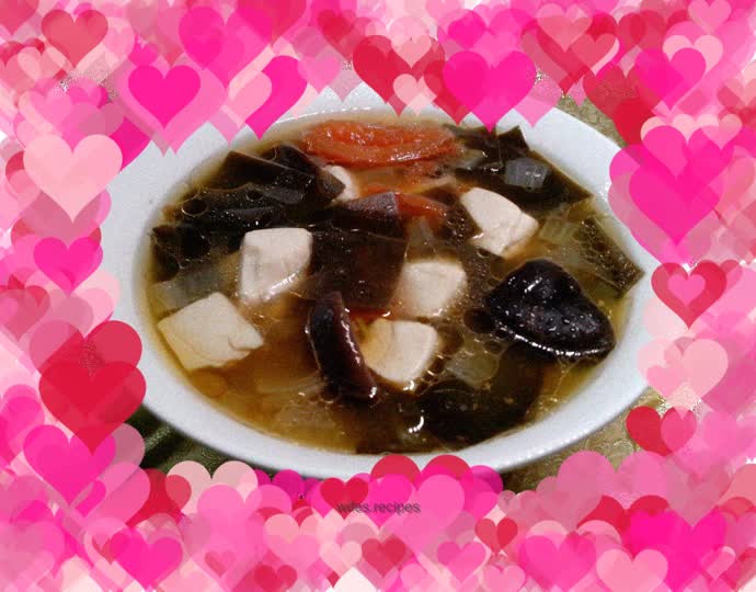 "Kelp and Tofu Soup"——warming and nutritious soup