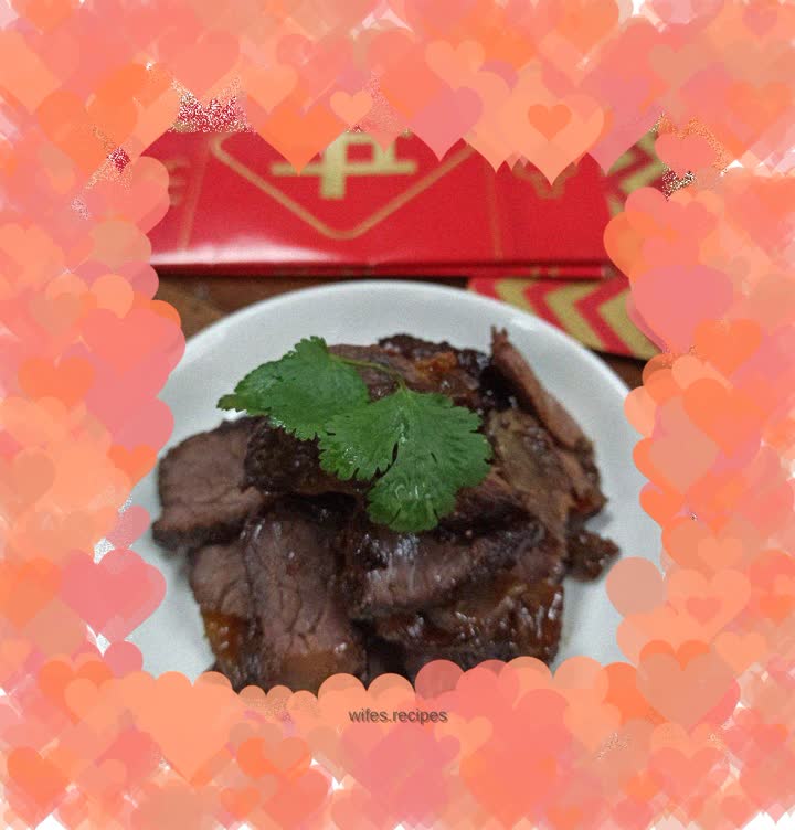 Beef with five-spice sauce