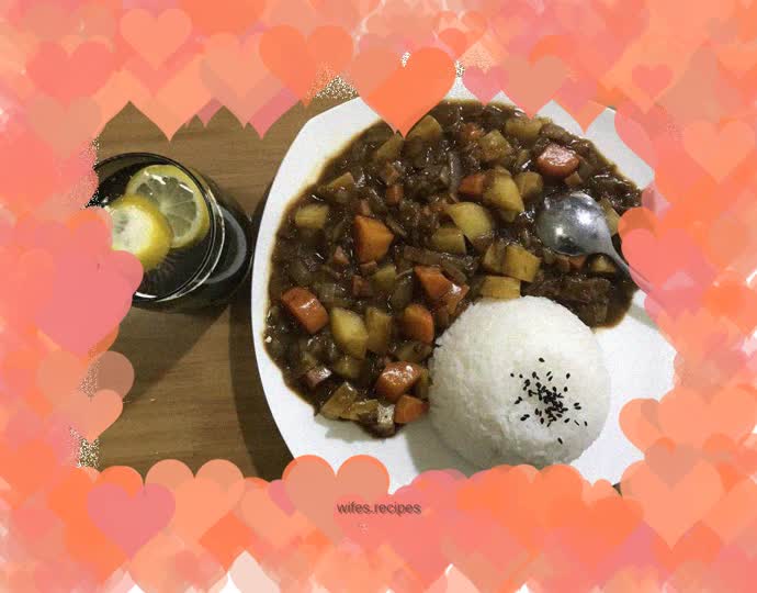 Curry Beef Brisket Rice