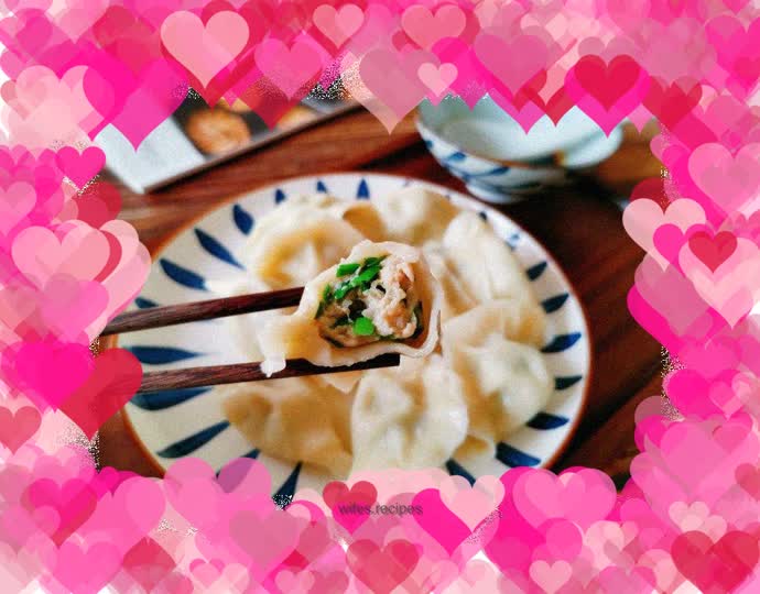 Mackerel stuffed dumplings