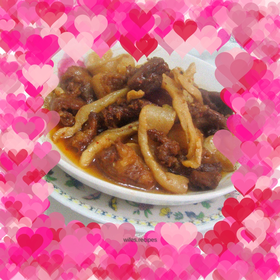 Steamed pork with dried radish