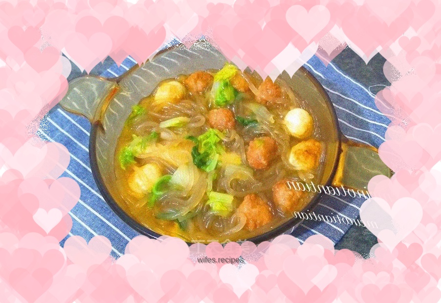 Cabbage Vermicelli Pot